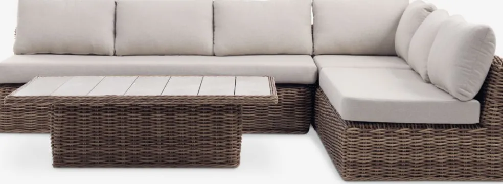 EJEREns lounge EJER 6 personnes séchage rapide naturel