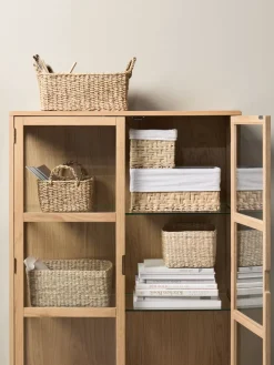 EJNOPanier EJNO l16xL22xH14cm a/tissu naturel