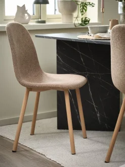 EJSTRUPChaise EJSTRUP sable foncé/coloris chêne naturel