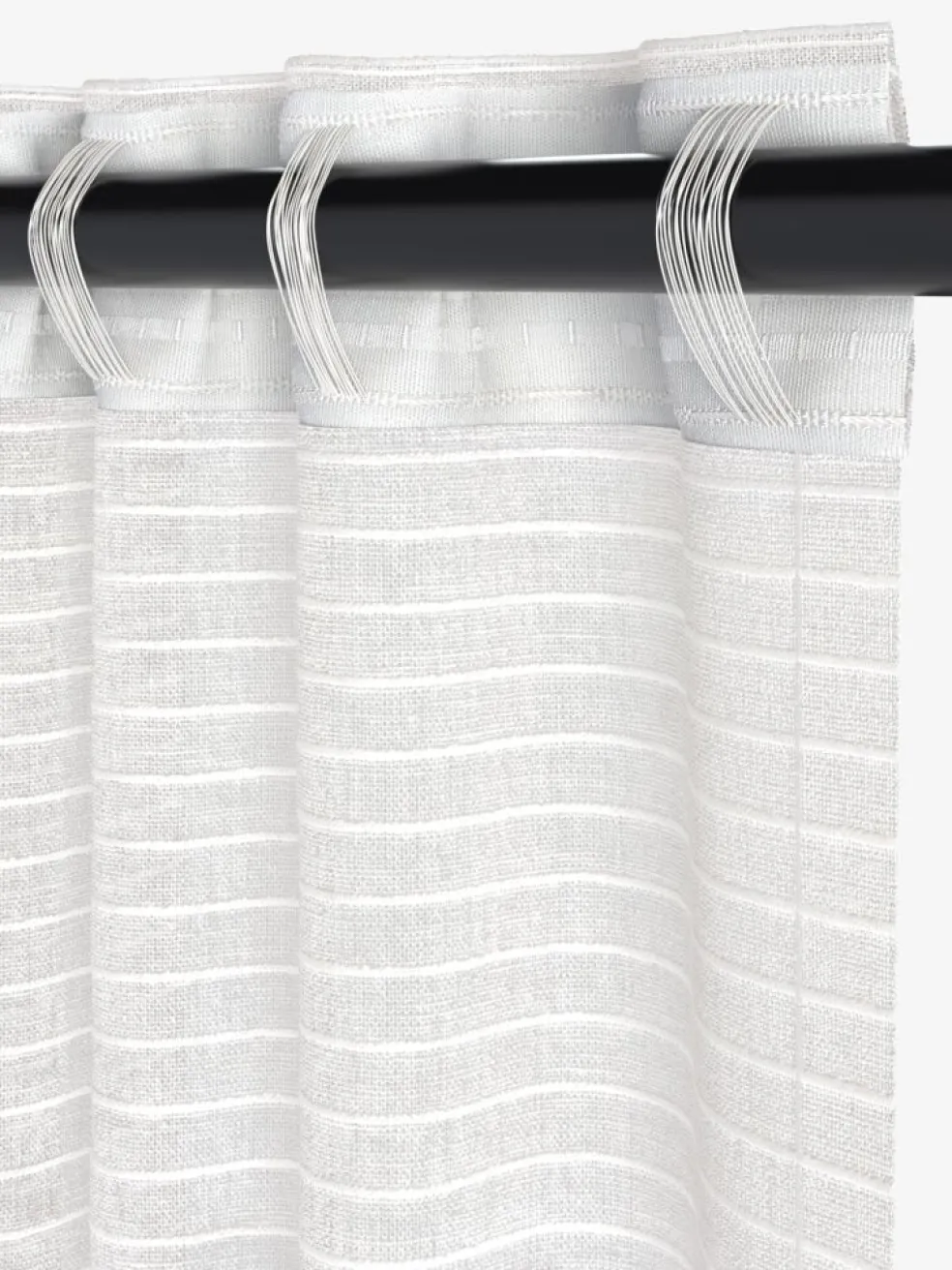 ELVALANDETRideau ELVALANDET 1x140x245 blanc