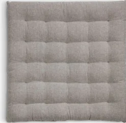 ELVESNELLECoussin de chaise ELVESNELLE 40x40x4 gris