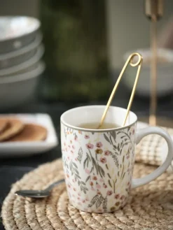 EMILTasse EMIL Ø8xH10cm 35cl a/fleurs