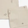 ENGFIOLServiette en tissu ENGFIOL 40x40 beige 2pcs/pqt