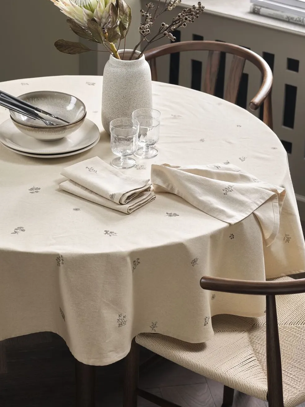 ENGFIOLServiette en tissu ENGFIOL 40x40 beige 2pcs/pqt