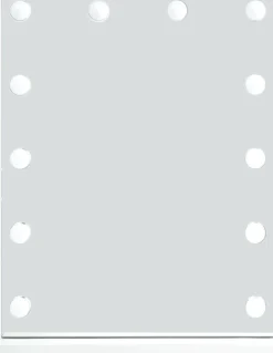 ENGLERUPMiroir Hollywood ENGLERUP a/12 ampoules blanc
