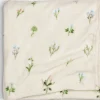 ENGSOLEIPlaid en polaire ENGSOLEI 130x170 blanc/vert
