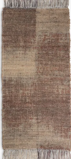 ENGSYRETapis ENGSYRE 70x140 naturel/aubergine
