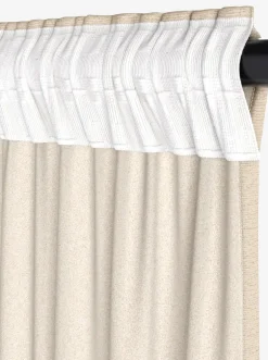 ERKENRideau ERKEN 1x140x245 blanc cassé