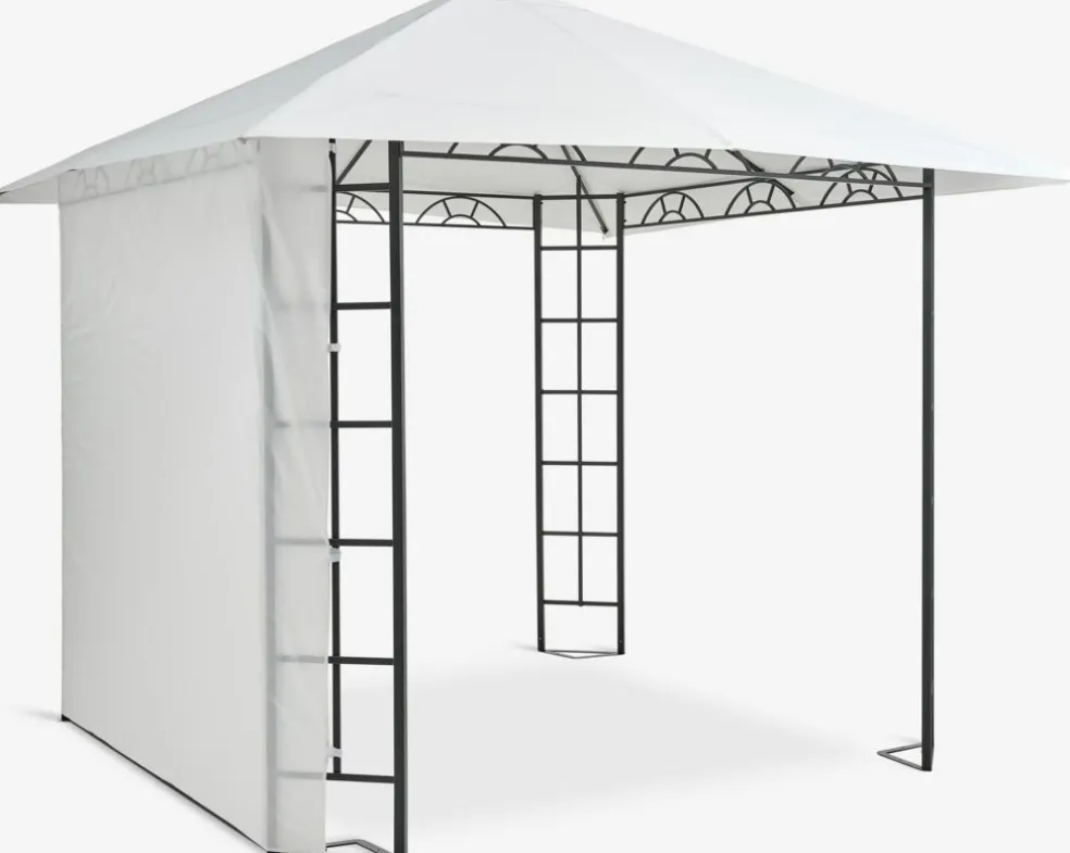 FAABORGParoi latérale pour tonnelle FAABORG l2,3xH2m blanc
