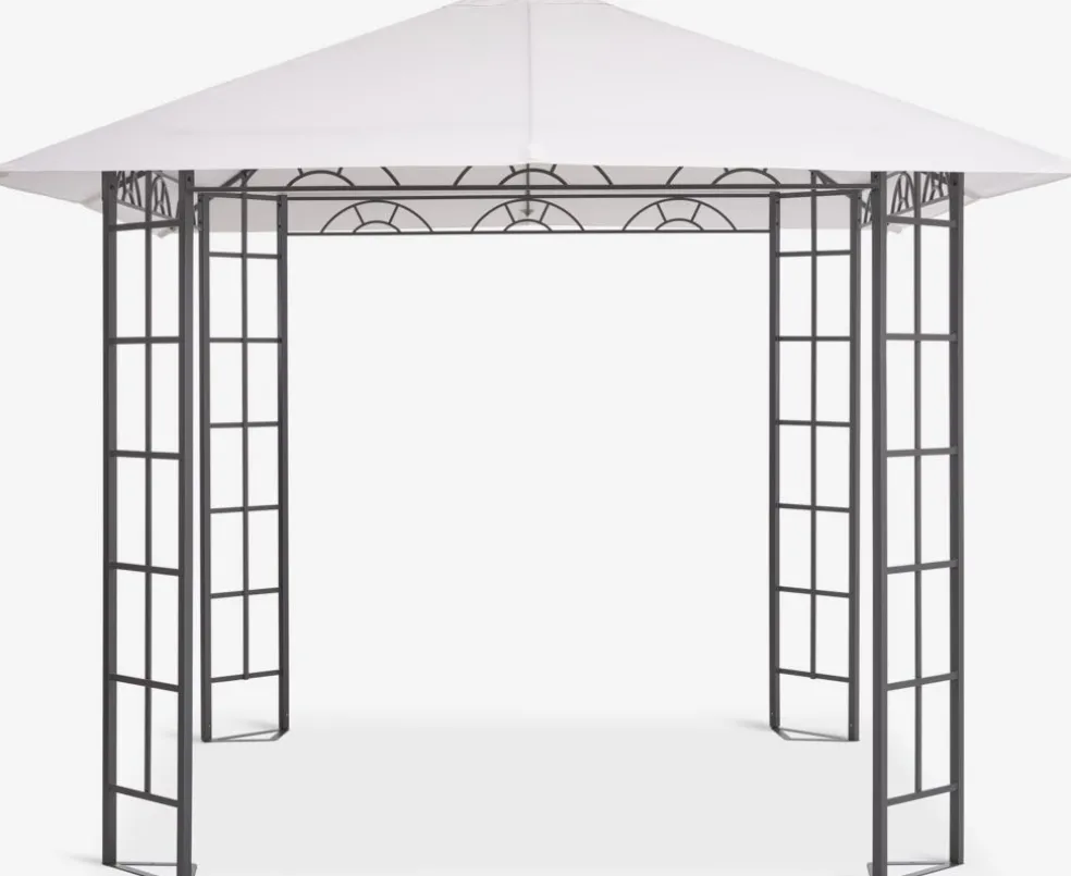 FAABORGTonnelle FAABORG l3xL3xH2,65m blanc