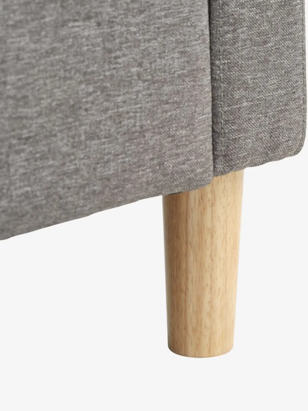 FALSLEVCanapé FALSLEV 2 places tissu gris