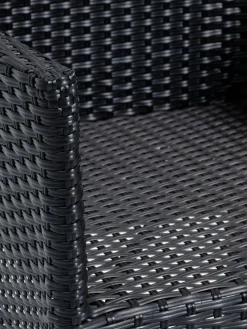 FAUSING + AIDTFAUSING L220 table + 4 AIDT chaises noir
