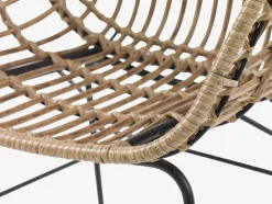 FAUSING + ILDERHUSEFAUSING L220 table + 4 ILDERHUSE chaises naturel