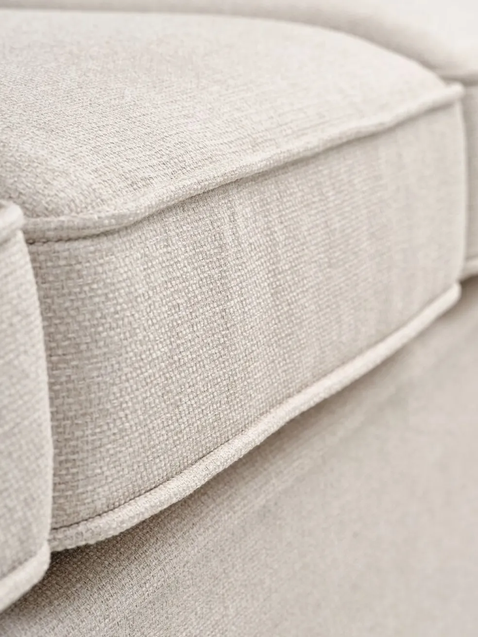 FERRITSLEVCanapé FERRITSLEV 2 places tissu beige