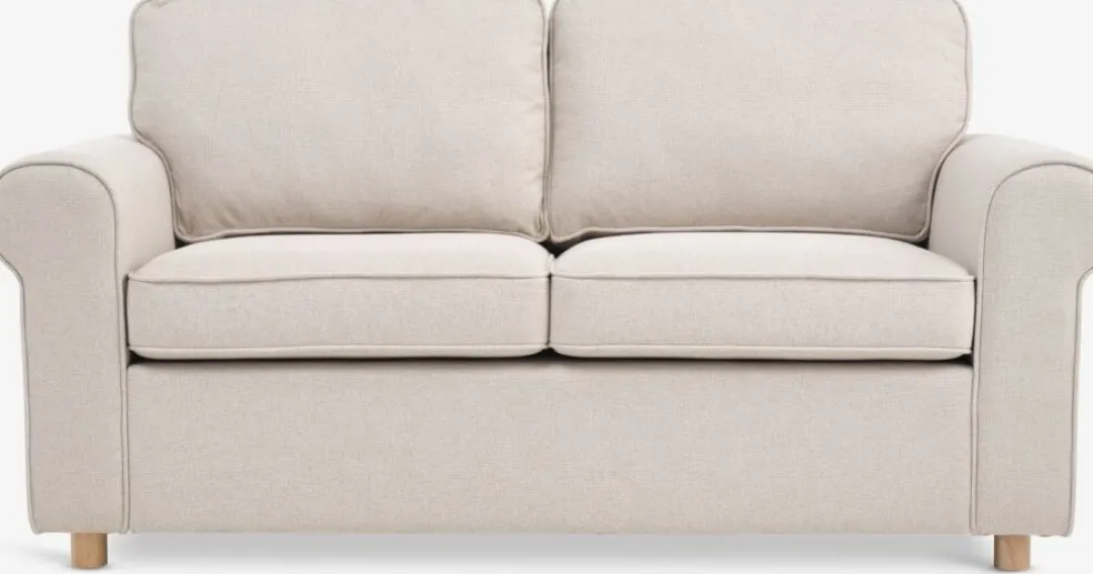 FERRITSLEVCanapé FERRITSLEV 2 places tissu beige