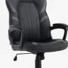 FJELSTEDChaise gaming FJELSTED noir/gris