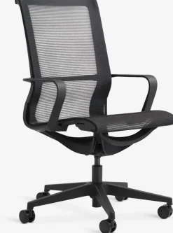 FOLBYFauteuil de bureau FOLBY maille noir/noir