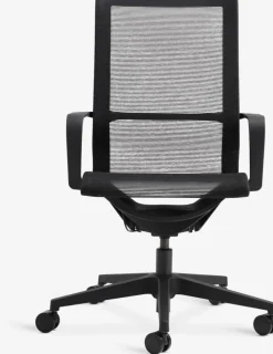FOLBYFauteuil de bureau FOLBY maille noir/noir