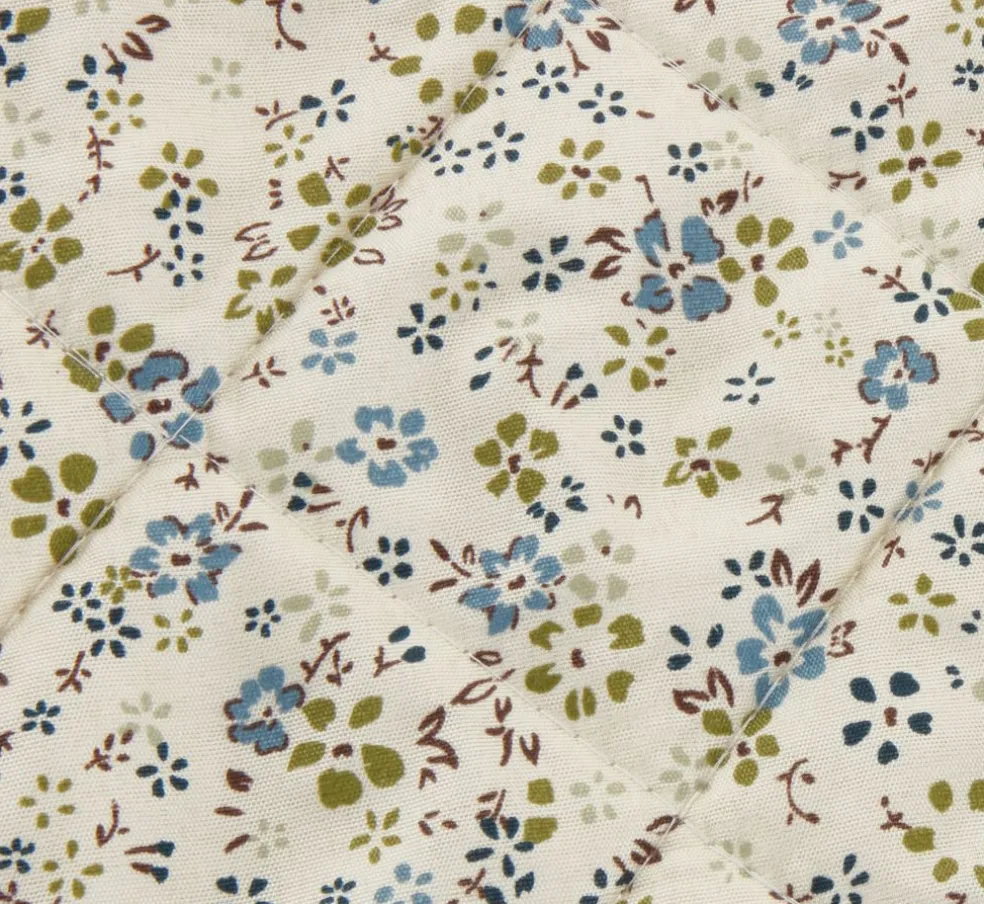FRESIACouverture matelassée FRESIA 140x200 vert/bleu