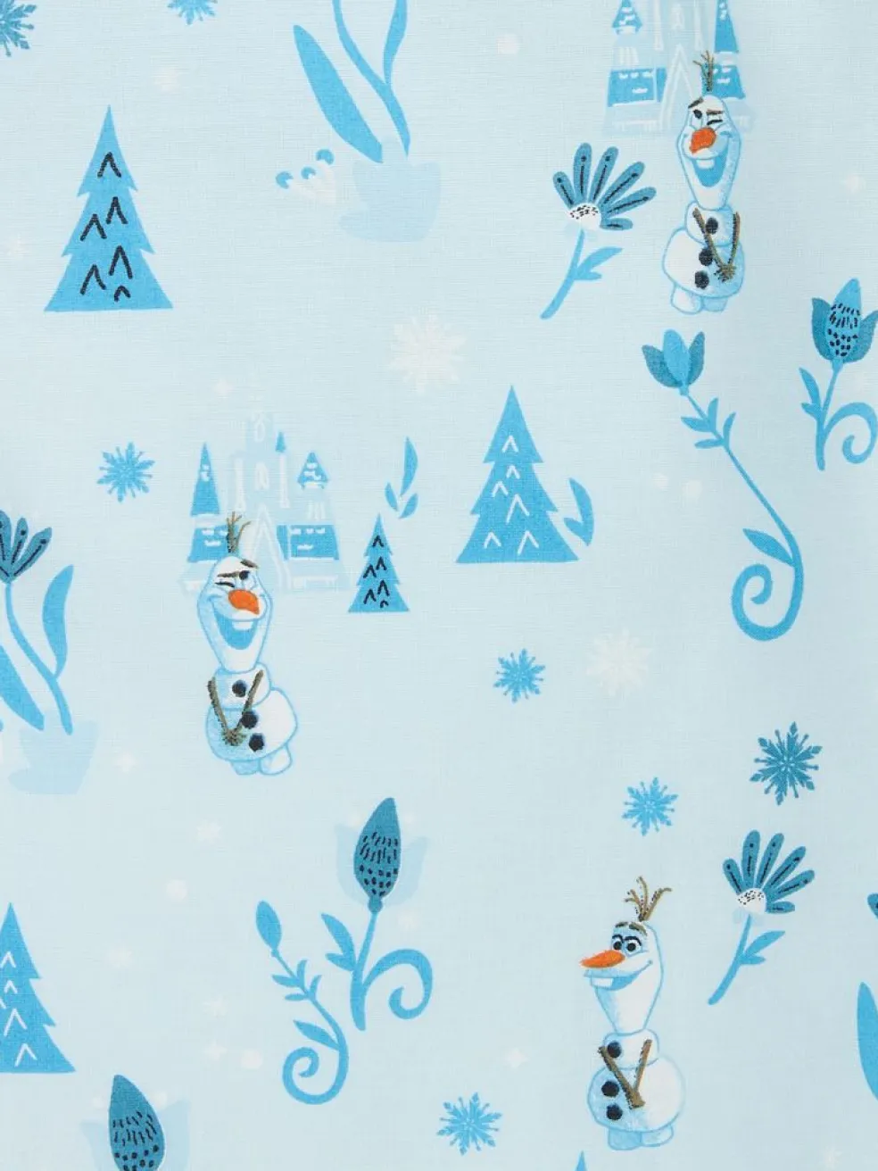 FROZENParure de lit REINE DES NEIGES 140x200 bleu clair