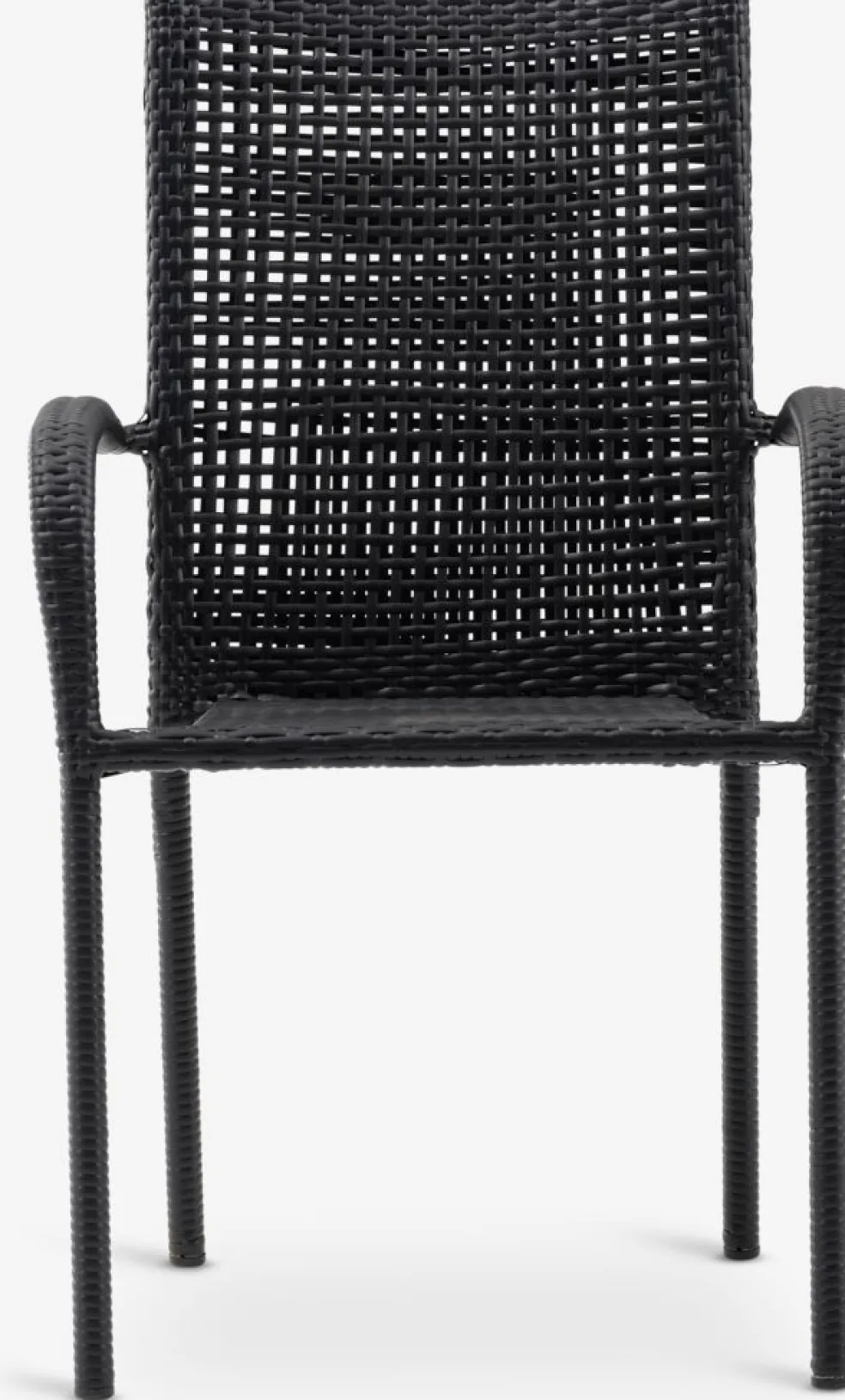 FUGLEBJERGChaise empilable FUGLEBJERG noir