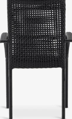 FUGLEBJERGChaise empilable FUGLEBJERG noir