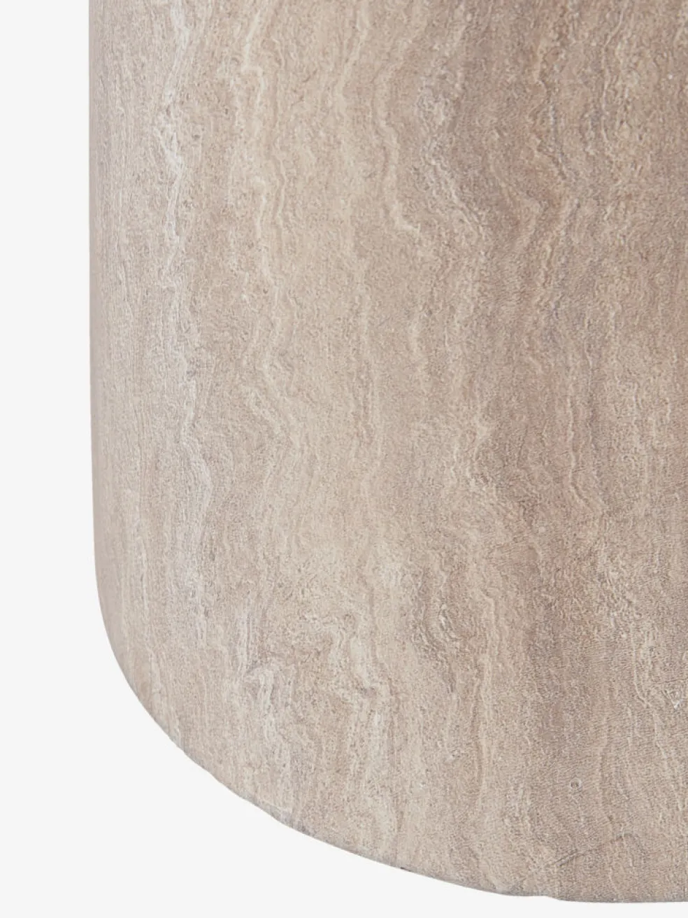 FUGLEKONGEPiédestal FUGLEKONGE Ø50xH48 coloris travertin