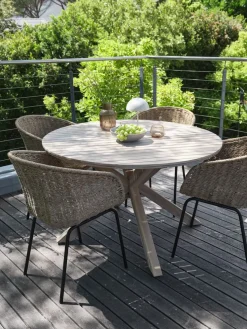 FUGLSANDTable de jardin FUGLSAND Ø120 bois d'acacia