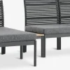 FURUBACKENEnsemble lounge FURUBACKEN 3 personnes noir