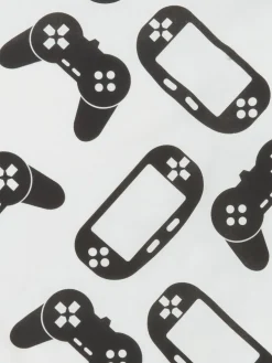 GAMINGPlusParure de lit GAMING 140x200 noir
