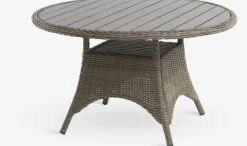 GAMMELBYGAMMELBY Ø130 table + 4 GAMMELBY chaises gris