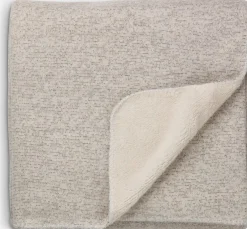 GEDEBLADPlaid GEDEBLAD 130x180 gris/blanc