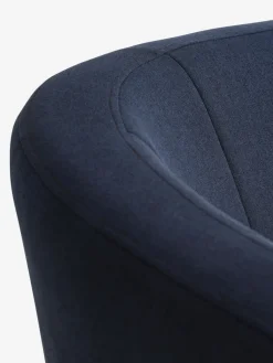 GISTRUPCanapé GISTRUP 3 places tissu bleu foncé