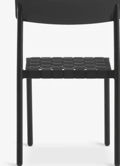 GOTHENBURG + HAGLEBUGOTHENBURG L120 table gris + 4 HAGLEBU chaises noir