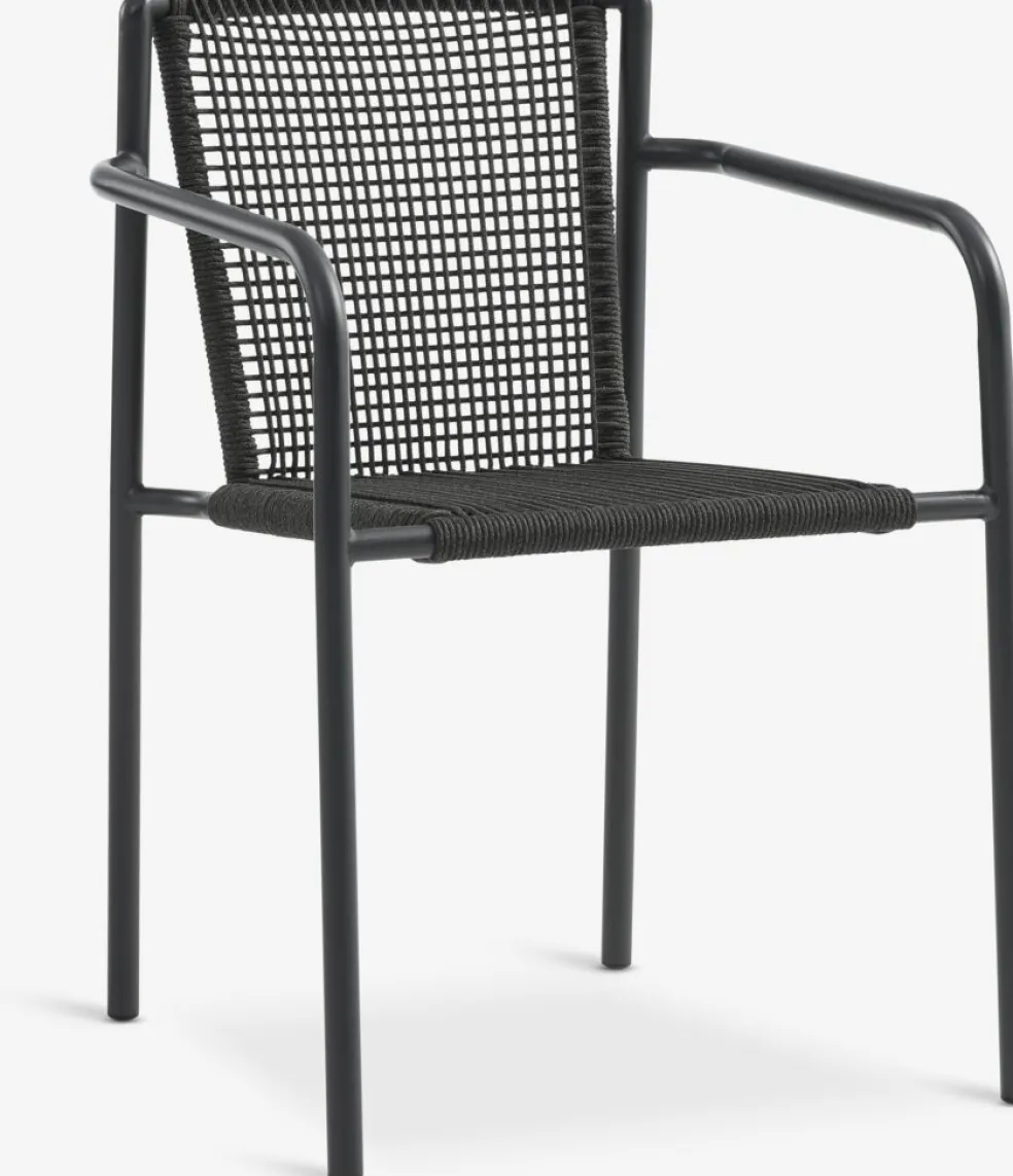 GOTHENBURG + KRISTIANSTADGOTHENBURG L120 table gris + 4 KRISTIANSTAD chaises vert