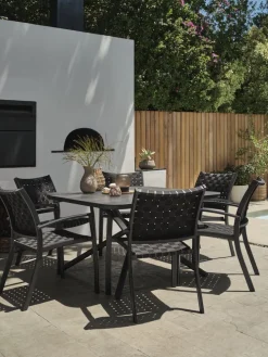 GOTHENBURGTable de jardin GOTHENBURG l120xL120 gris