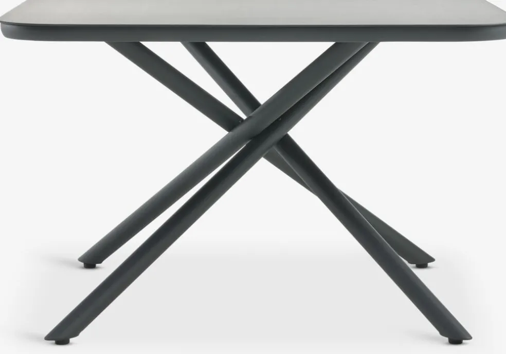 GOTHENBURGTable de jardin GOTHENBURG l120xL120 gris