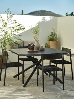 GOTHENBURGTable de jardin GOTHENBURG l120xL120 gris