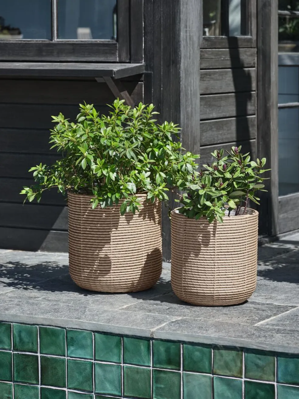 GULSANGERPanier pour plantes GULSANGER Ø36xH38 naturel