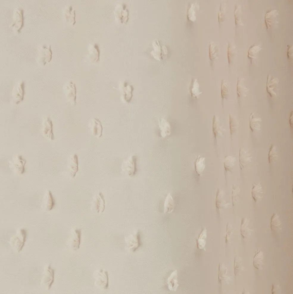 GUNNEBOGoldRideau de douche GUNNEBO 180x200 beige KRONBORG