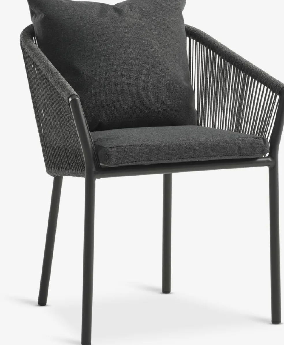 HAGEN + GILJAHAGEN L160 table + 4 GILJA chaises gris