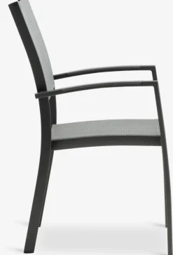 HAGEN + STRANDBYHAGEN L214 table + 4 STRANDBY chaises gris