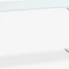 HALBJERGBureau gaming HALBJERG 65x135 a/LED blanc