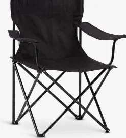 HALDBAKKENChaise de camping HALDBAKKEN noir