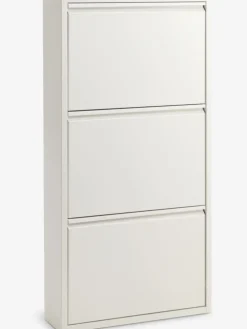 HALLENSLEVMeuble à chaussures HALLENSLEV 3 compartiments blanc