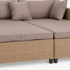 HALLINGBain de soleil HALLING l179xL187 naturel