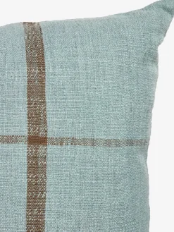 HALLONCoussin HALLON 40x60 bleu poudré/brun