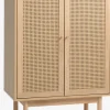 HALMSTADArmoire HALMSTAD 2 portes coloris chêne chaud