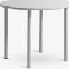 HANSTEDTable HANSTED Ø100 gris chaud