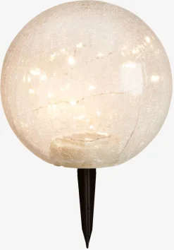 HAVSVALELampe solaire HAVSVALE Ø20xH29cm transparent